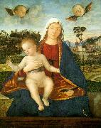Vittore Carpaccio Madonna and Blessing Child oil